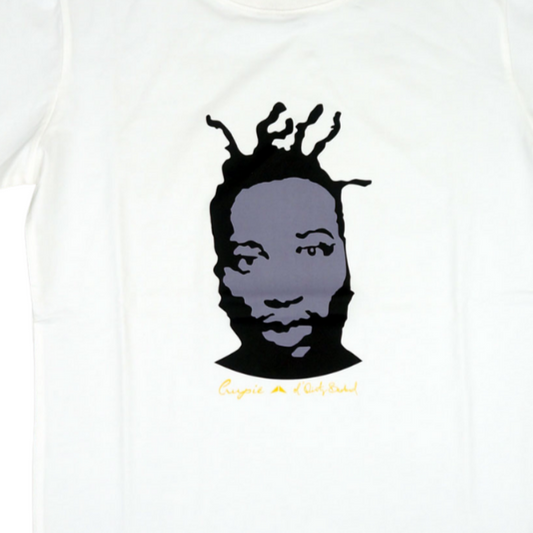 Crupie Tee x ODB O/C FA Portrait White Skateboard T-Shirt