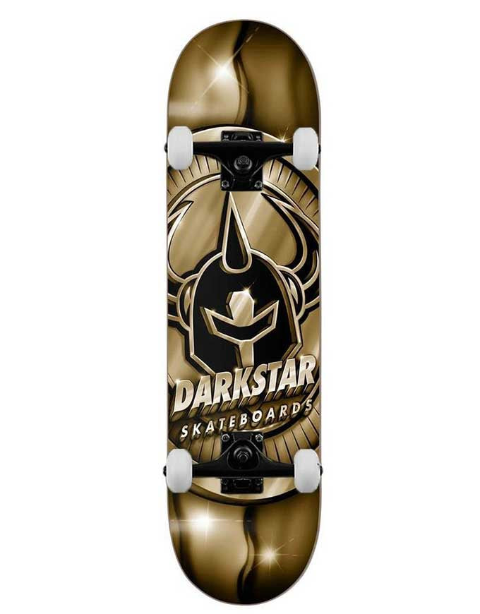 Darkstar Skateboard Complete Anodize FP Gold 8" Pre-Assembled