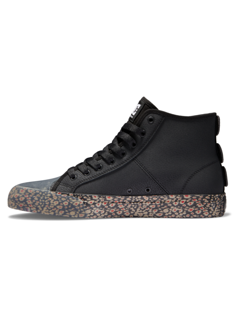 DC Shoes Manual Hi x EVAN Black/Black/Red US SIZE Skateboard Sneakers