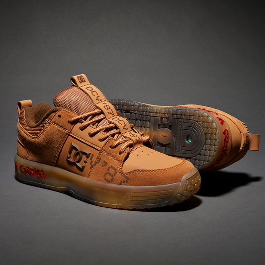 DC Shoes LYNX DCV87 Brown Lucien Clarke US SIZE Skateboard Sneakers