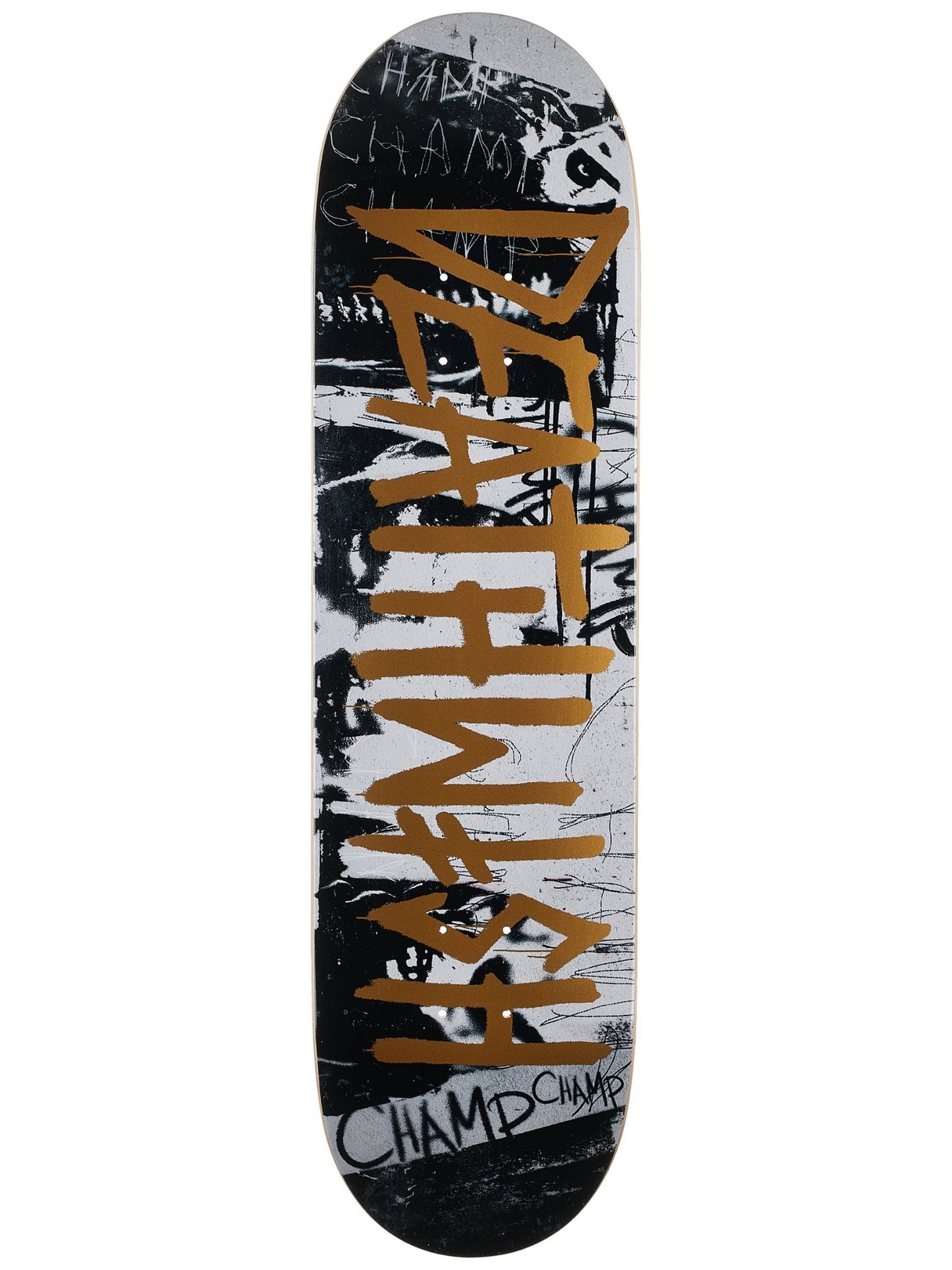 Deathwish Skateboard Deck Darby Allin Deathspray Gold 8 25 Limitied Edition