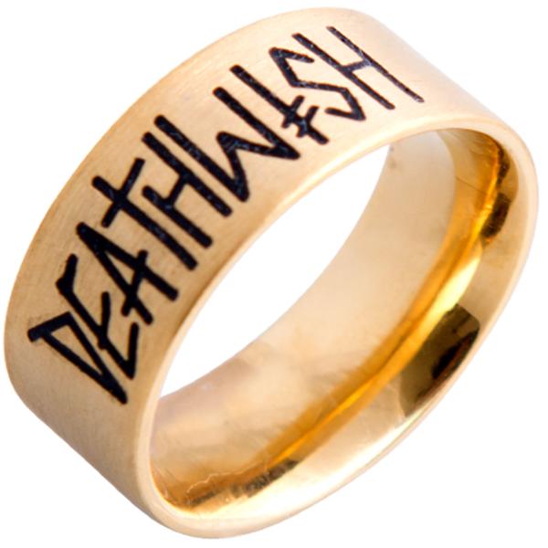 Deathwish Skateboards Ring Deathspray Gold