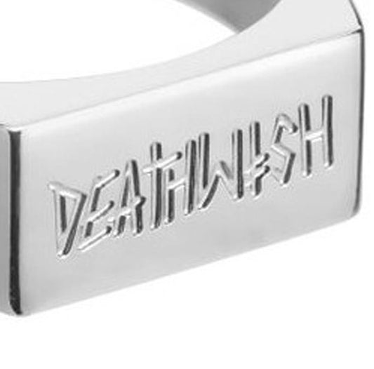 Deathwish Skateboards Ring Square Up Silver