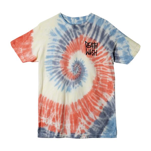 Deathwish Tee The Truth Sky Tie Dye Skateboard T Shirt