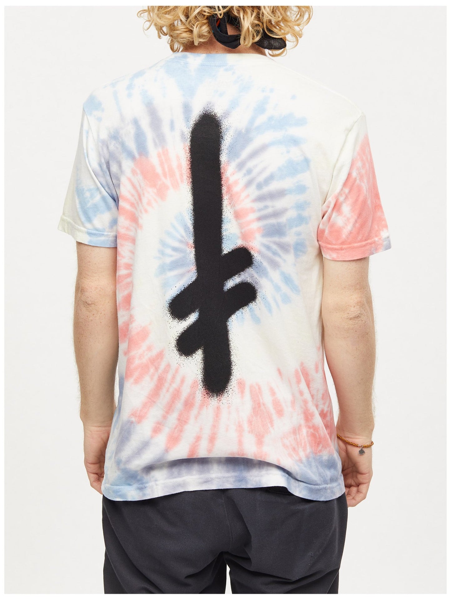 Deathwish Tee The Truth Sky Tie-Dye Skateboard T-Shirt