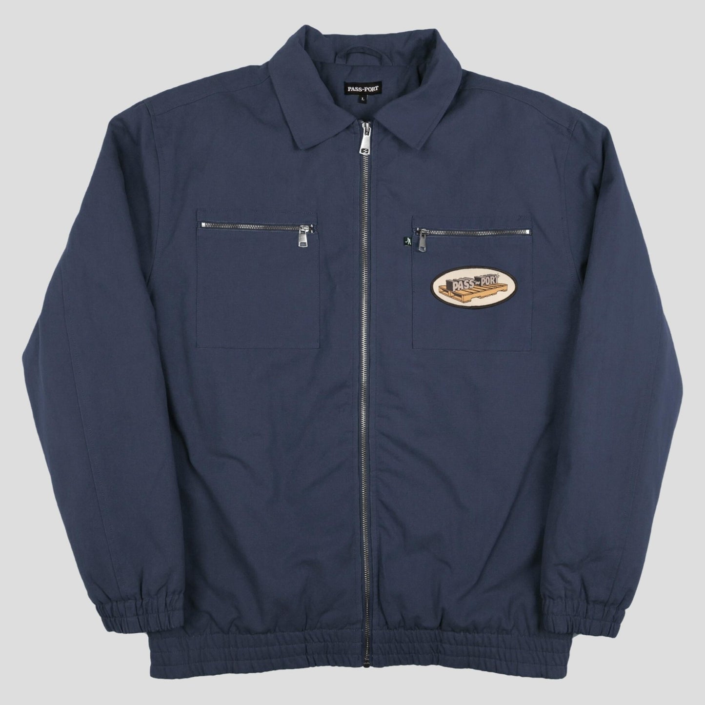 Passport Jacket Delivery Navy Pass~Port Skateboards Coach