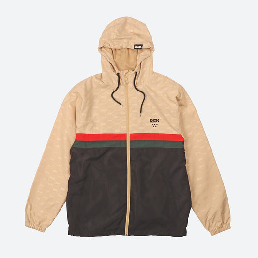 DGK Jacket Grand Black (Dirty Ghetto Kids) Skateboard Windbreaker