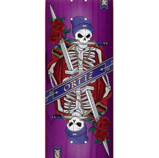 DGK Skateboard Deck Kingdom Chaz Ortiz 8.1" Dirty Ghetto Kids