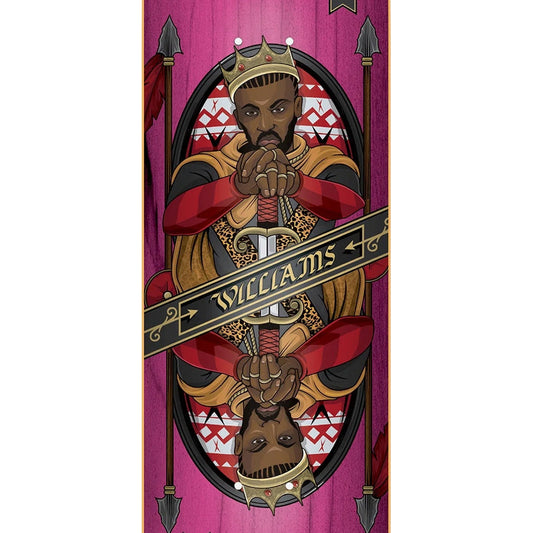 DGK Skateboard Deck Kingdom Williams 7.9" Dirty Ghetto Kids