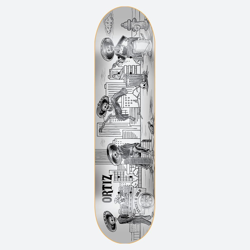 DGK Skateboard Deck Mash Up Chaz Ortiz 7.8" Dirty Ghetto Kids