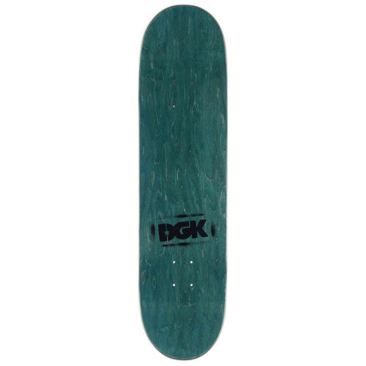 DGK Skateboard Deck The Plug White 8.125" (Dirty Ghetto Kids)