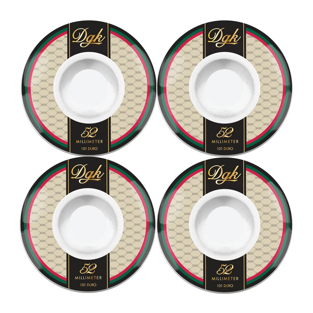 DGK Skateboard Wheels Grand 52mm 101d