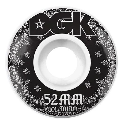 DGK Skateboard Wheels Paisley 52mm 101d