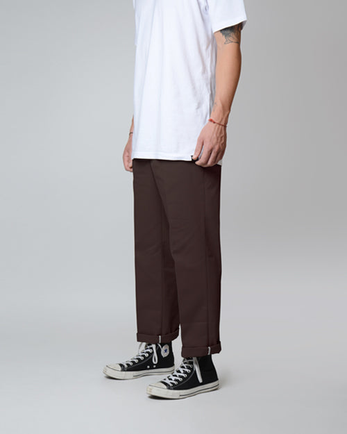 Dickies Original Fit Work Pants 874 Dark Brown Skateboard Bmx Jeans