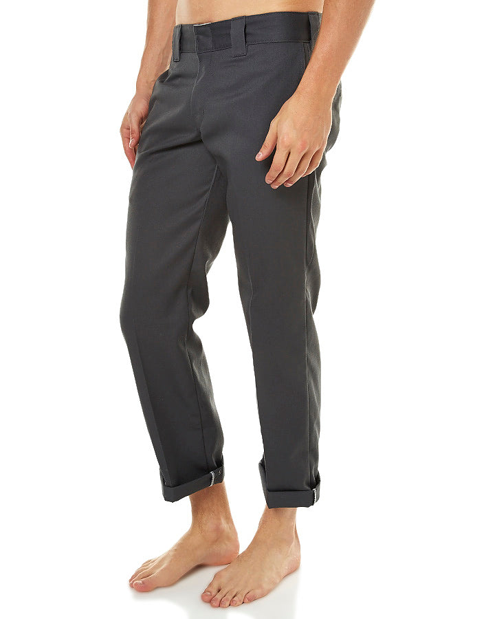 Dickies Slim Straight Fit Work Pants 873 Charcoal Skateboard Bmx Jeans