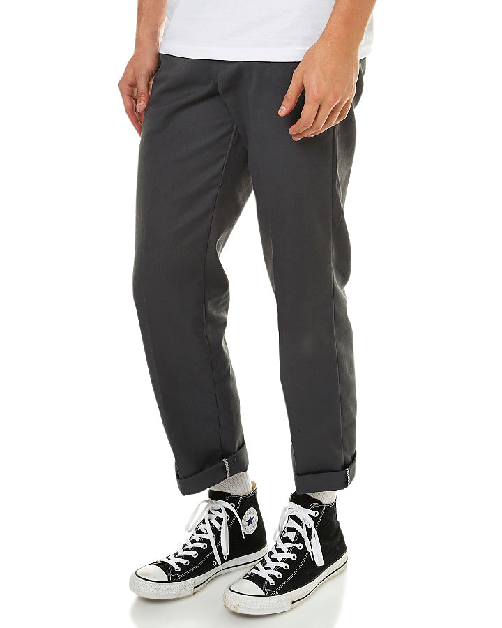 Dickies Slim Straight Fit Work Pants Charcoal Wp873 Skateboard Bmx Jeans