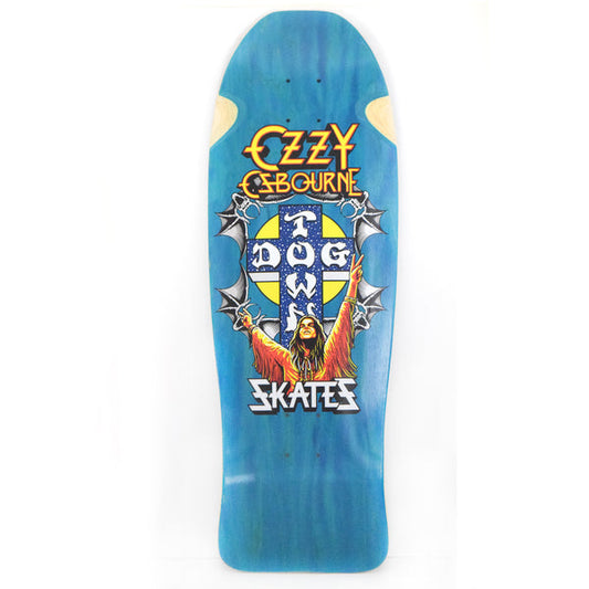 Dogtown Skates x Ozzy Osbourne BLUE 10.125” Skateboard Deck Sean Cliver Art