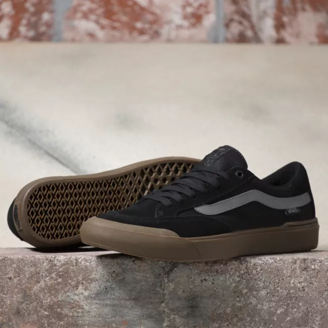 Vans Shoes Berle Pro Black Dark Gum Us Size Skateboard Sneakers