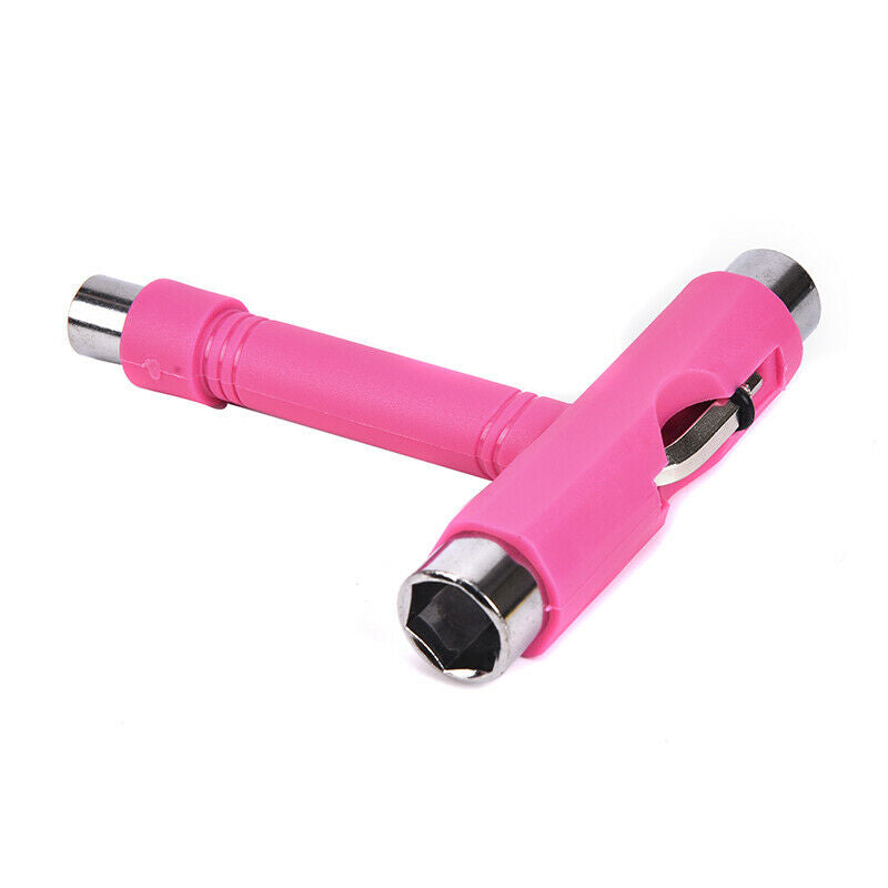 Dynamite Forever Skate Tool Pink All in 1 Multi-Function Skateboard T-Tool