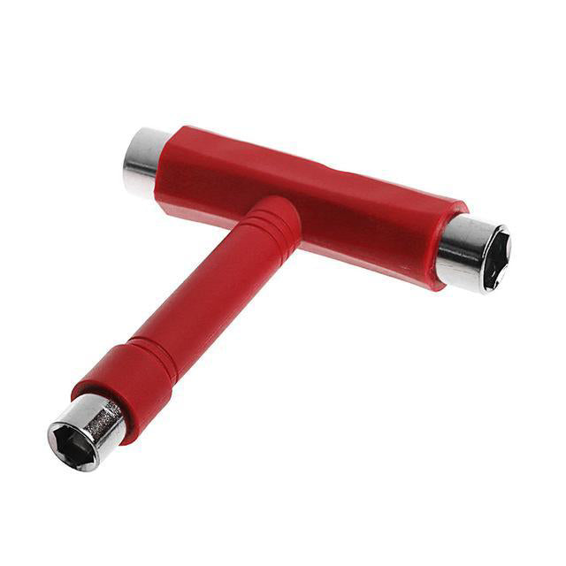 Dynamite Forever Skate Tool Red All in 1 Multi-Function Skateboard T-Tool