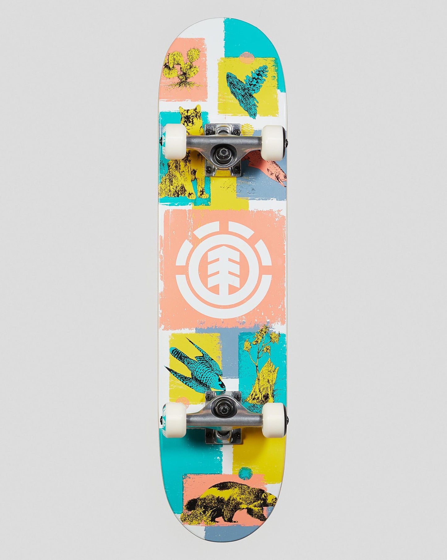 Element Skateboard Complete Naturalist 7.375" Pre-Assembled (BEST KID SIZE)
