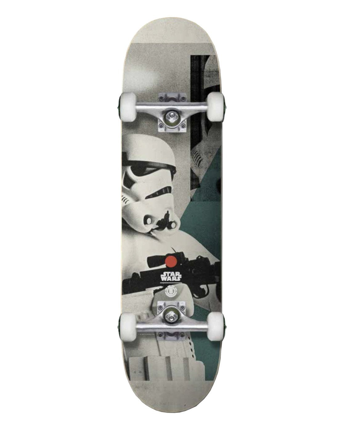 Element Skateboard Complete x STAR WARS STORMTROOPER 8" Pre-Assembled