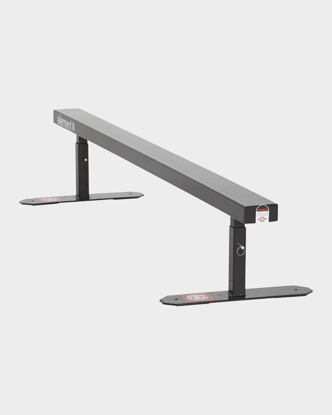 Element Skateboards Flat Bar Skate Rail Black (Adjustable Height)