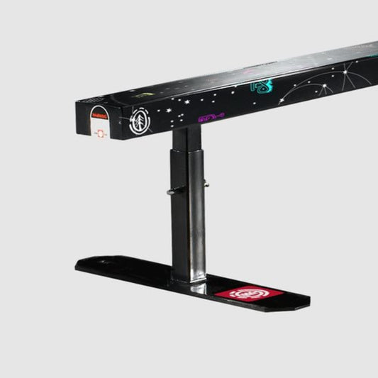 Element Skateboards Galaxy Flat Bar Skate Rail Black (Adjustable Height)