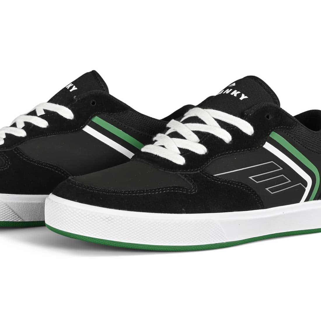 Emerica Shoes KSL G6 Black Skateboard Sneakers (Spanky)