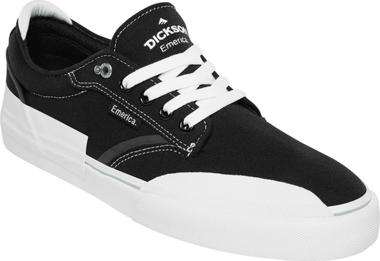 Emerica Shoes Dickson Black White US SIZE Skateboard Sneakers