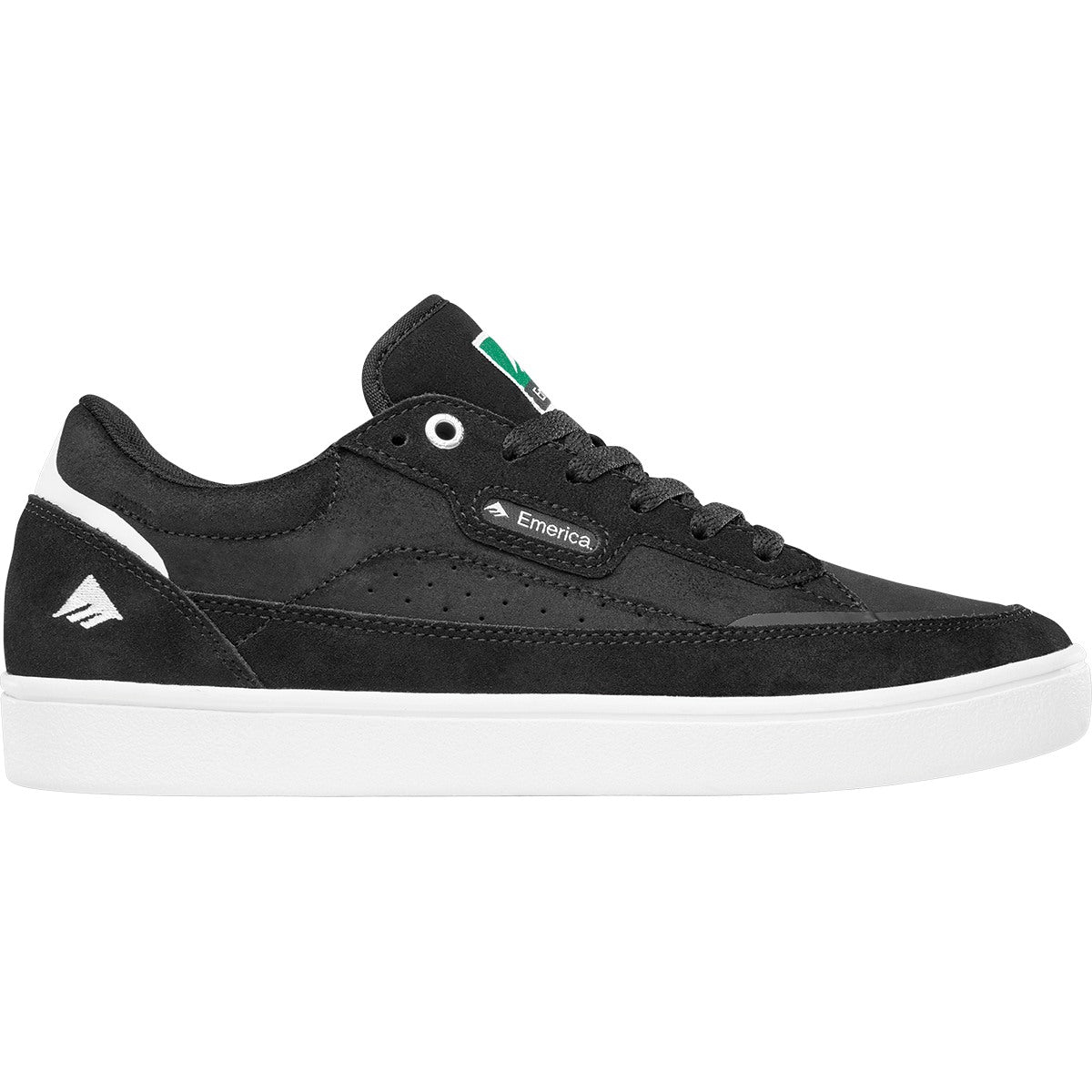 Emerica Shoes Gamma Black White Gum Us Size Skateboard Sneakers