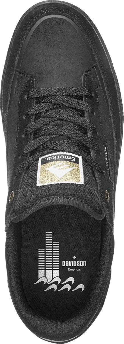 Emerica Shoes Gamma G6 Black Black Julian Davidson US SIZE Skateboard Sneakers