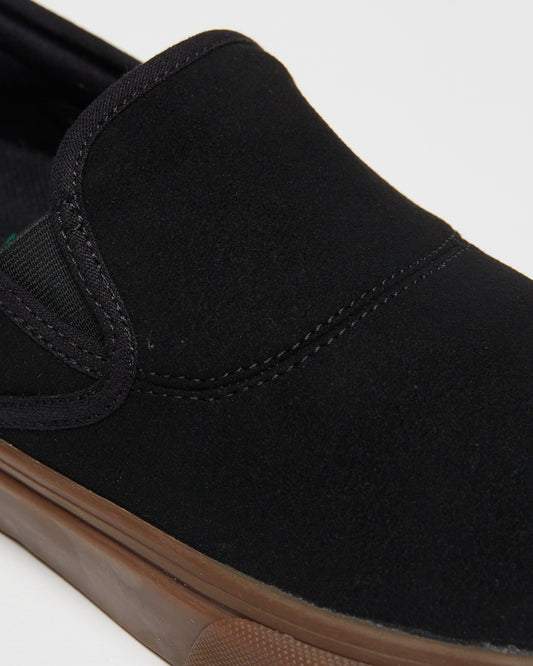 Emerica Shoes Wino G6 Slip-On Black/Black/Gum US SIZE Skateboard Sneakers