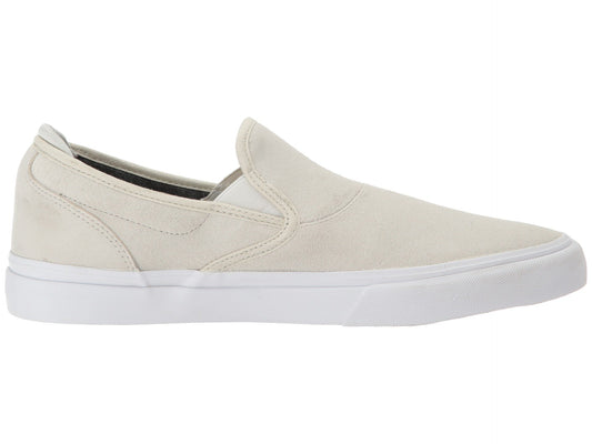 Emerica Shoes Wino G6 Slip On Collin Provost White White Skateboard Sneakers