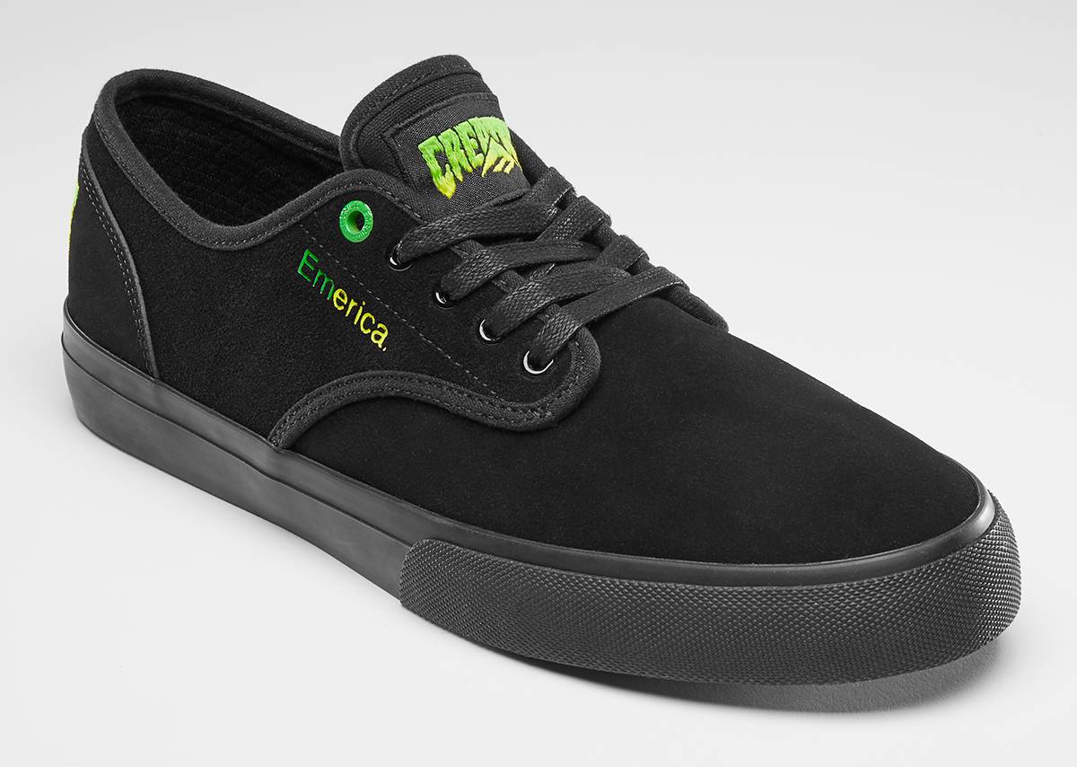 Emerica Shoes Wino Standard X Creature Black Us Size Skateboard Sneakers