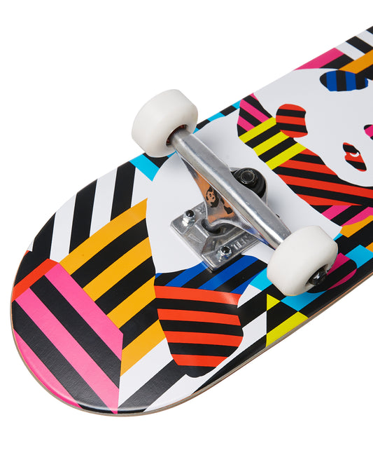 Enjoi Skateboard Complete Panda Stripes Resin SW Multi 7.75"
