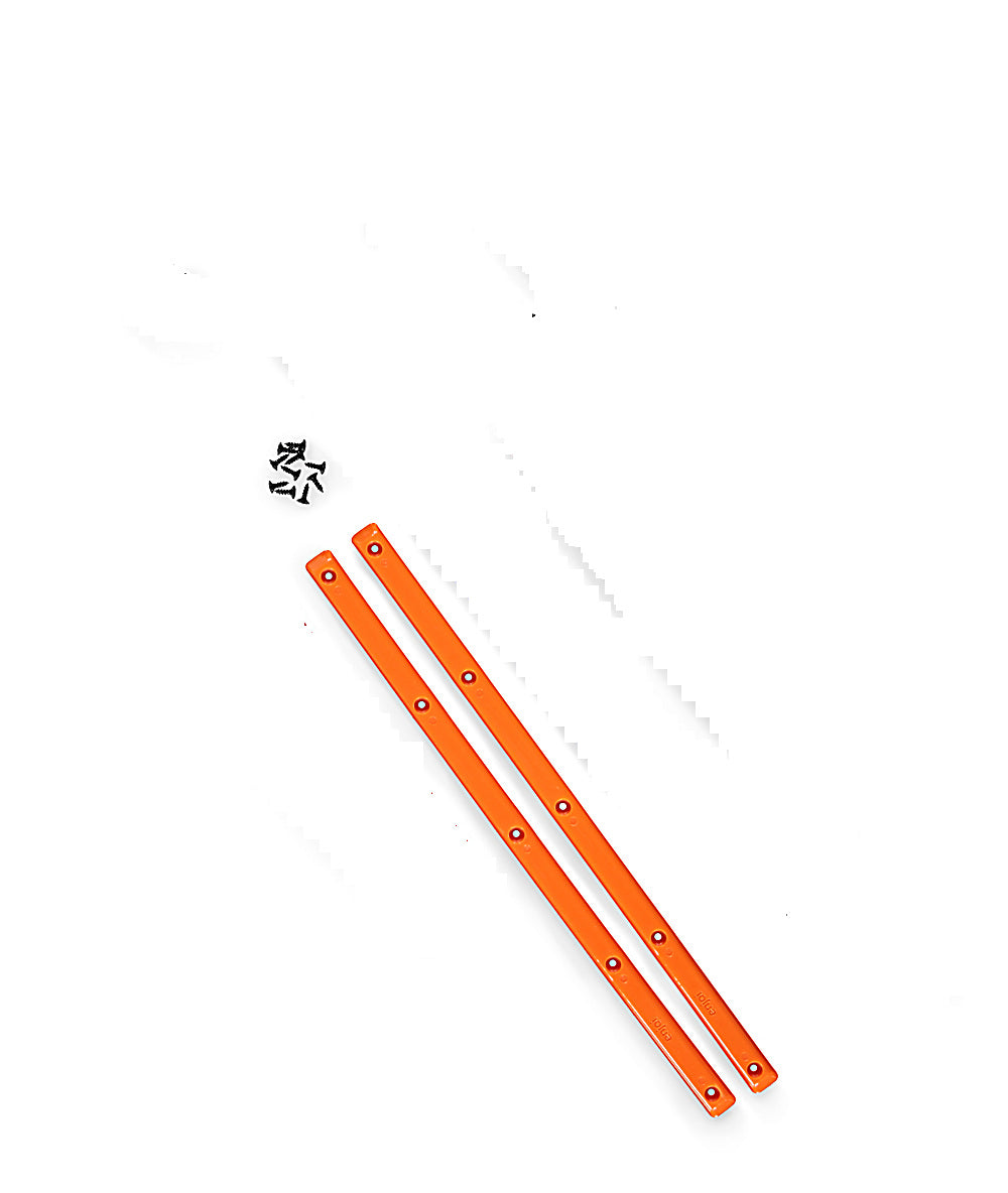 Enjoi Skateboard Rails Orange Tummy Sticks New Old School Sliders