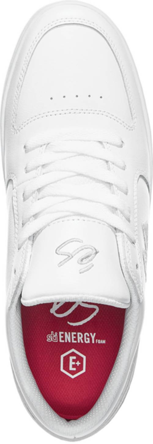 eS Shoes Eos White White USA SIZE Mens Skateboard Sneakers