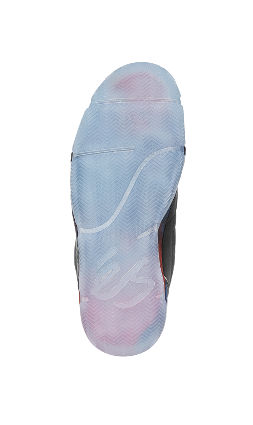 eS Shoes SILO Black Print USA SIZE Skateboard Sneakers