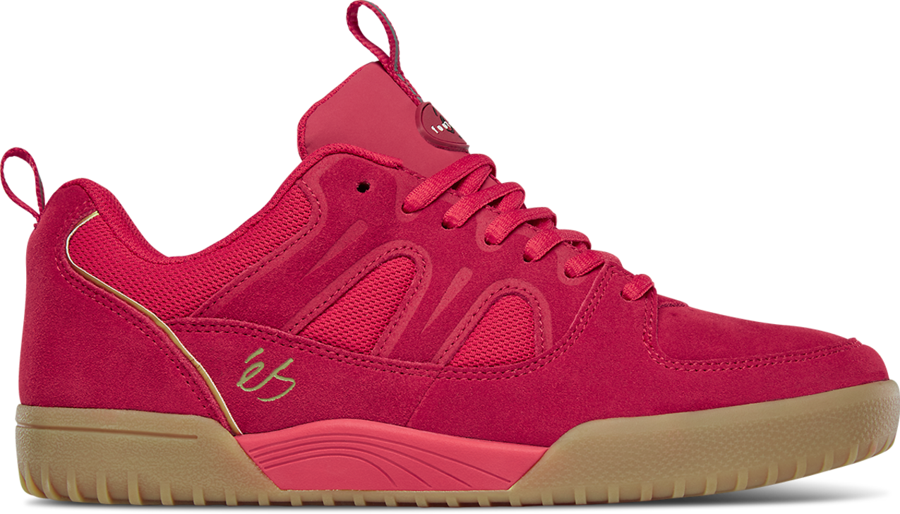 eS Shoes SILO SC Red Gold US SIZE Skateboard Sneakers (Chinese New Year)