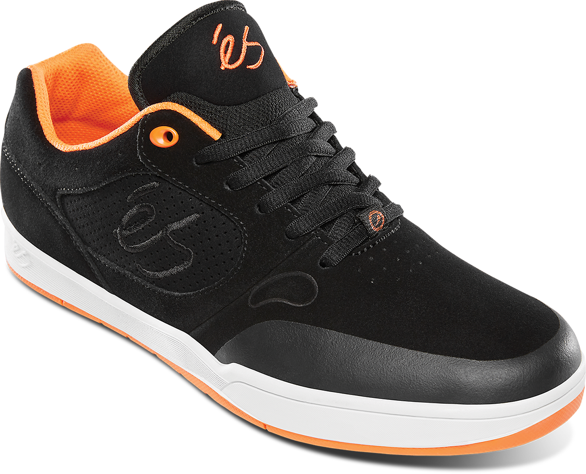 eS Shoes Swift 1.5 Tom Asta Black Orange US SIZE Skateboard Sneakers