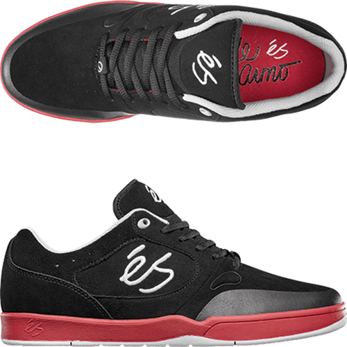 eS Shoes Swift 1.5 Wade Desarmo Black Red Grey US SIZE Skateboard Sneakers