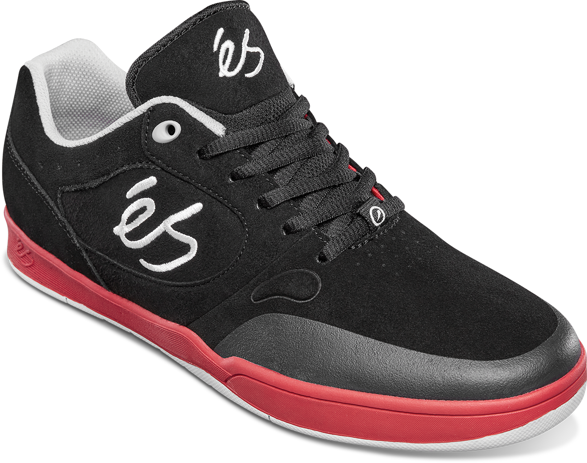 eS Shoes Swift 1.5 Wade Desarmo Black Red Grey US SIZE Skateboard Sneakers