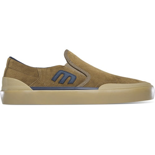 Etnies Shoes Marana Slip XLT Brown/Navy/Gum US SIZE Skateboard Sneakers