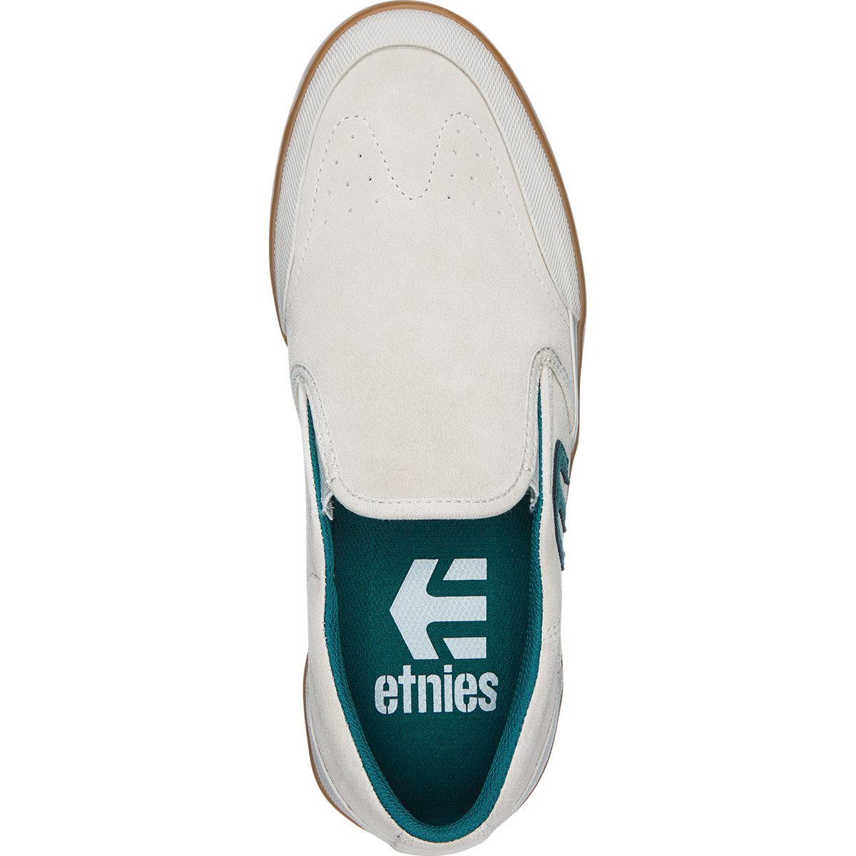 Etnies Shoes Marana Slip XLT White Green Gum Page US SIZE Skateboard Sneakers