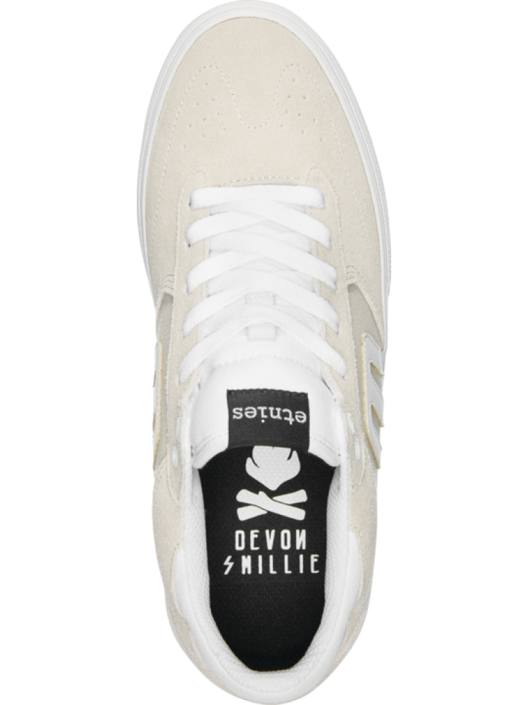 Etnies Shoes Windrow Vulc White Gum DEVON SMILLIE USA SIZE Skateboard Sneakers