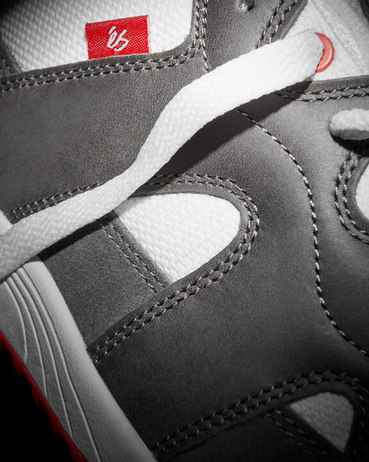 eS Shoes One Nine 7 Grey White Red USA SIZE Mens Skateboard Sneakers