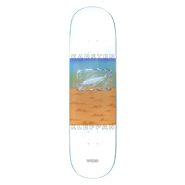 Wknd Skateboard Deck Karsten Kleppan Fish In Ice 8 5
