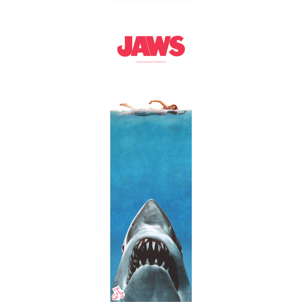 Fruity Griptape 9X33 Jaws Single Sheet Skateboard Deck Griptape