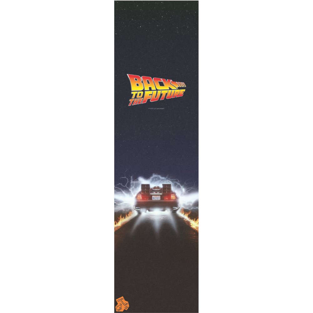 Fruity Griptape Back To The Future Single Sheet Skateboard Deck Griptape
